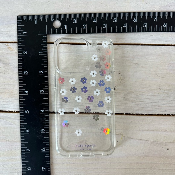 Kate Spade Scattered Flowers Protective Hard Case iPhone 13 Pro NWOB - Picture 5 of 7